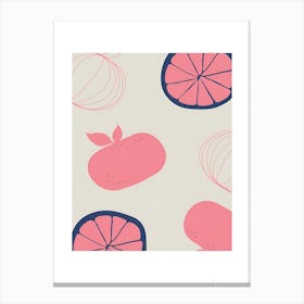 Oranges And Grapefruits 1 Canvas Print