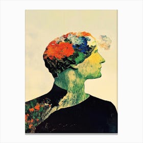 Man'S Head 8 Canvas Print