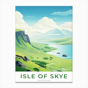 Scotland Isle Of Skye Travel Canvas Print