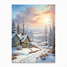 Winter'S Day Canvas Print