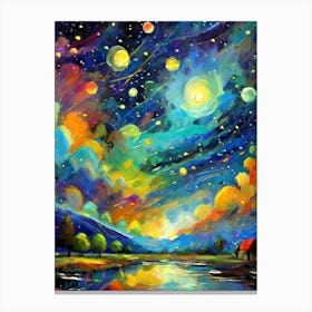 Stars In The Sky 2 Canvas Print