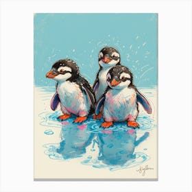 Penguins 2 Canvas Print