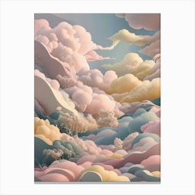 Clouds In The Sky Canvas Print