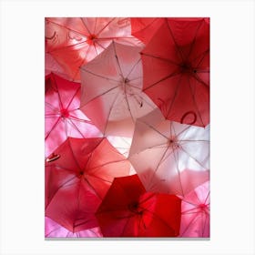 Many Umbrellas Canvas Print