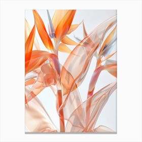 Bird Of Paradise 3 Canvas Print