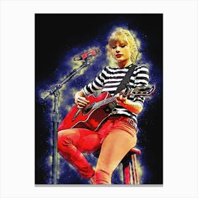 Spirit Of Taylor Swift Canvas Print