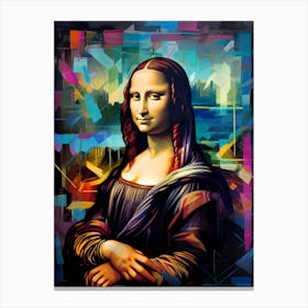 Mona Lisa in new Canvas Print