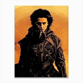 paul atreides dune movie 5 Canvas Print