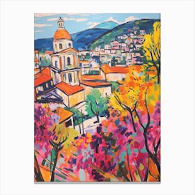 Trieste Italy 1 Fauvist Painting Canvas Print