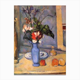 The Blue Vase, Paul Cézanne Canvas Print