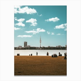 Hamburg Skyline Canvas Print