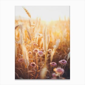 Golden Rye No 4 Canvas Print