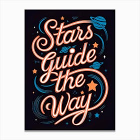 Stars Guide The Way 14 Canvas Print