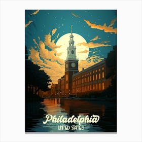 Philadelphia United States Canvas Print
