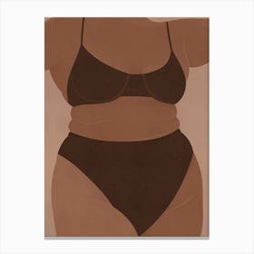 Bikini Body Canvas Print
