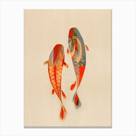 Kolors Koi New Canvas Print