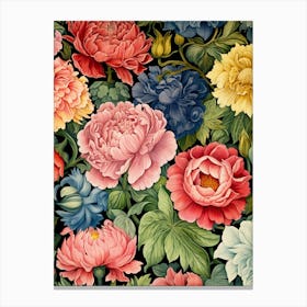 Peonies 50 Canvas Print