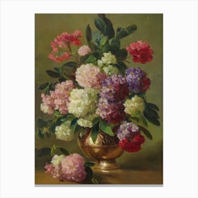 Laurel Painting 1 Flower Canvas Print