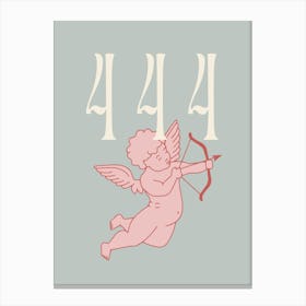 444 Angel Number Canvas Print