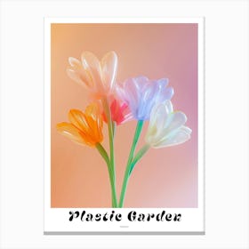 Dreamy Inflatable Flowers Poster Freesia 1 Canvas Print