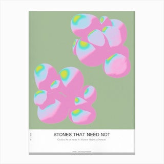Stones That Need Not Canvas Print