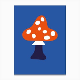 Toadstool Mushroom Fungus Canvas Print