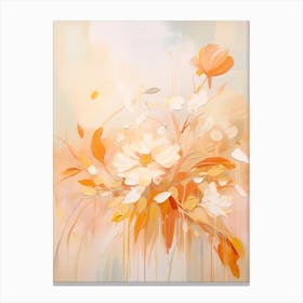 Fall Flower Painting Marigold 6 Canvas Print
