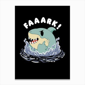 Faaark Canvas Print