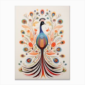 Peacock 1 Canvas Print