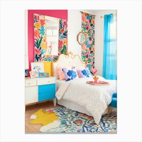 Girl'S Bedroom Canvas Print