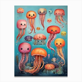 Jellyfish Canvas Print