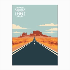 Route 66 Canvas Print