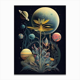 Faraway Botanic Space #1 Canvas Print