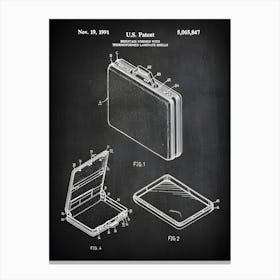 Briefcase Patent Print Briefcase Office Worker Decor, Office Art, Lawyer Print, Office Wall Decor, Lawyer Art, Lawyer Print, Cl8471 Canvas Print