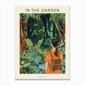 In The Garden Poster Kenrokuen Japan 1 Canvas Print