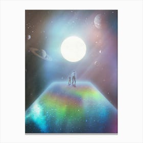 Father And Son Canvas Print