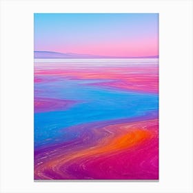 Sunset At The Salt Flats Toile