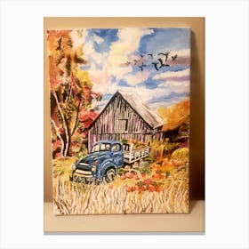 OCTOBER DAYS Canvas Print