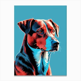 Dog Portrait (28) Canvas Print