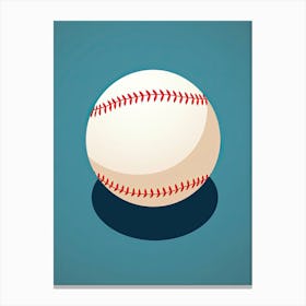 Baseball Ball 2 Canvas Print