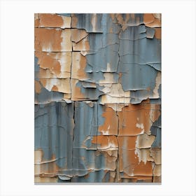 Peeling Paint Canvas Print