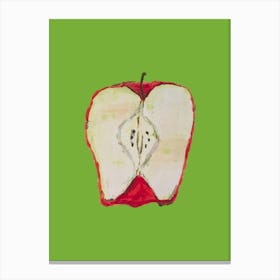 Red Apple Canvas Print