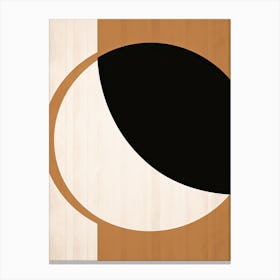 Neoteric Nebula: Bauhaus Cosmos Canvas Print