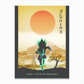 Gon Freecss 3 Canvas Print