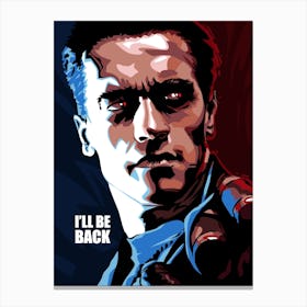 Terminator Quote Canvas Print