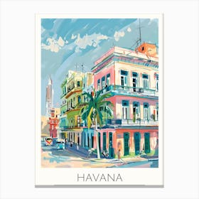 Havana Street Canvas Print