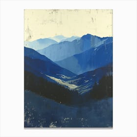 Blue Mountains Canvas Print