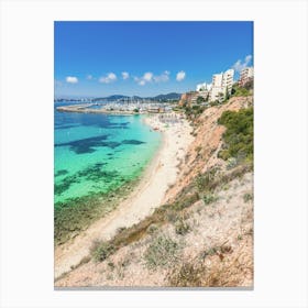 Mallorca Portals Vells Beach Canvas Print