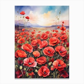 Poppies 1 Canvas Print