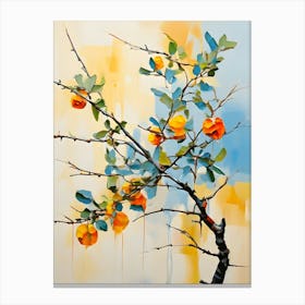 Orange Tree Canvas Print